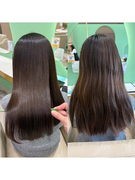 ボヌール 西宮北口(Bonheur) 西宮北口》髪のうねり.癖を改善.髪質改善水素ストレート