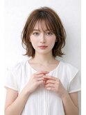 大人可愛いくびれミディレイヤー