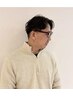 《律指名限定》【イケおじ計画】大人パーマ+カット+眉カット
