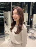 韓国トレンドくびれウェーブロング