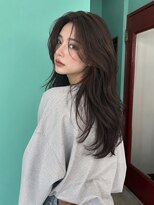 モルト 麻生(molt) ワンホンハイレイヤーカット 韓国ヘア