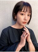 【ショートボブ/阿部達哉】ショートヘア/ボブカット