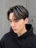 『押川指名』限定 "men's人気No.2"メンズカット＋メッシュハイライトカラー