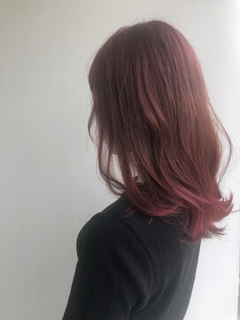 ヘアメイク オブジェ(hair make objet) autumn pink☆