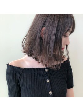 シエナ(CIENA) 【CIENA】ギリギリ結べる長さの外ハネフェードグレージュ@酒井