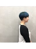 N/92co.刈り上げマッシュショート×ツートンカラー