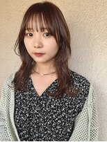 グリーン(green)&nbsp;お顔周りくびれレイヤーミディ　bymisaki