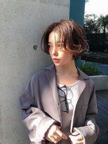 レア 中野(Le'a)&nbsp;【Le’a　中野】オリーブベージュshort　シースルー