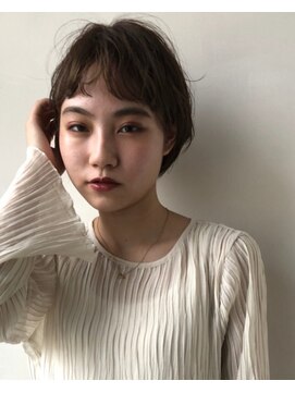 キープへアデザイン(keep hair design) 【keep hair design 】圧倒的人気アッシュベージュ×ショート