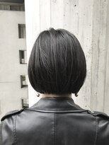 リバレッジ 広尾(Leverage)&nbsp;切りっぱなしショートボブ【広尾、恵比寿】担当:尾上