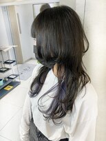 ヴェイン 渋谷(vain)&nbsp;【vain#☆】顔まわりが可愛いロングウルフ.○＊