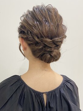 アクアオモテサンドウ(ACQUA omotesando) ▲結婚式お呼ばれアレンジヘアヘアセットまとめ髪