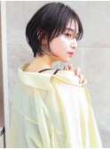 ショート、ショートボブ、くびれショート、小顔ショート