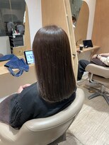 アンフィ 東京(Amphi)&nbsp;【ブリーチなし!!ツヤツヤベージュカラー♪】