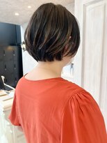 キャアリー(Caary)&nbsp;福山人気caary話題酸性ストレートショートボブ丸み大人かわいい