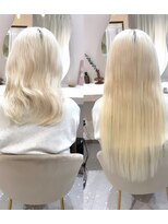 ミラ(Mila)&nbsp;最高級人毛100%シールエクステ♪ハイトーンシールエクステ♪