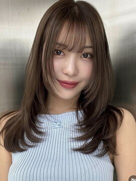 レディアル 渋谷(REDEAL) ワンホンヘア/韓国ヘア/ウルフ/前髪[レイヤーカット/渋谷