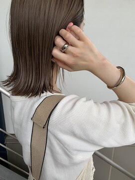 キートス 高知店(kiitos) ★ミルクティーグレージュ艶カラー