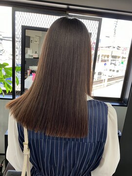 ヘアーラボ 樟葉(Hair Labo) 【南楠葉】】大人可愛いツヤ髪ストレート