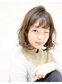 ワンサイドショート/ボブ/ブランジュ/ダブルバンク 表参道/青山