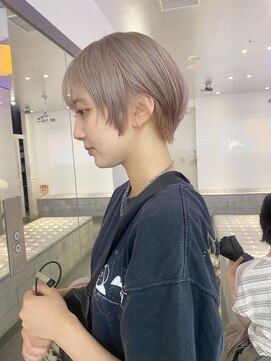 ゲーム 原宿店(GAME) ベージュ/ダブルカラー/ケアブリーチ/髪質改善/原宿