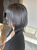 ブランカヘアー 西尾(BLANCA HAIR) 深みグレーで叶える透け感