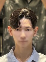 アルム オモテサンドウ(ALLM omotesando) 韓国ヘア ガイルヘア 髪質改善縮毛矯正 ダウンパーマ メンズ