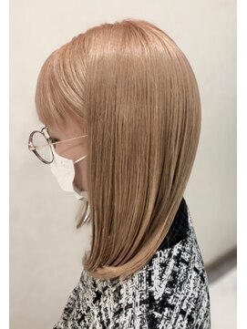 コミュニヘア(communi Hair) ・ハイトーンミルクティー・