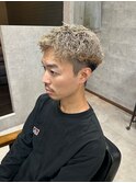 ツイストスパイラル波巻きパーマブリーチパーママッシュ【大和】