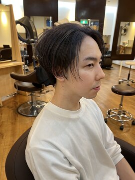 フェイス センター南店(FACE) ハイライト前下がりメンズ