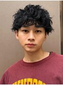 シャドウパーマ/メンズマッシュ/ツイストスパイラルパーマ