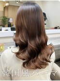 #韓国風パーマ #コテ巻き風パーマ #ロングパーマ #パーマ