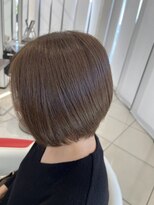 アース 焼津店(HAIR&MAKE EARTH)&nbsp;ショート×オリーブカラー