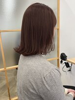 レイ 津田沼(Lei)&nbsp;アプリコットオレンジ/くびれヘア/ウェーブショート/津田沼