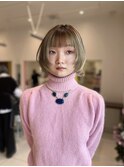 お顔と雰囲気にフィットした似合わせレイヤーボブ♪