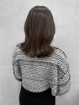 ラヴィズム 長岡店(LUVISM) 韓国/顔周りレイヤー/ダブルカラー/ベージュ/前髪新潟長岡宮関