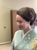 ヘアセットサロンエッジ(Edge)&nbsp;加賀友禅体験ヘアセット