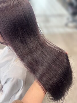 アリュウル 表参道(ALLURE) パープルブラウン/ラベンダーピンク／レイヤーカット