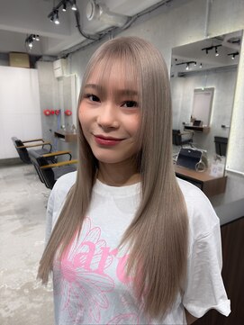 オルズ 渋谷(ALLZ) 渋谷/ケアブリーチ/ハイトーン/レイヤー/ダブルカラー/渋谷駅