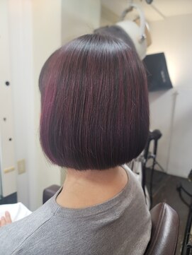 榮美容室 本店 ワンレングスボブ