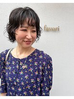 ファヴォリ(favori)&nbsp;【favori 自由が丘】ミニボブパーマ