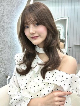 グロー オオミヤ アネックス 大宮(GLROW OMIYA ANNEX) ★透明感カラー ベージュ 前髪 顔周り