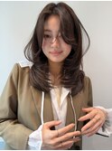 【futaba】ミディアムレイヤー ハッシュカット フレンチバング