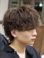 ノードオム 栄(NODE HOMME)&nbsp;シャドウパーマニュアンスパーマ波巻きスパイラルパーマ名古屋栄