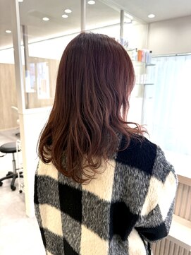イマージュ 志免店(image) 横顔美人に魅せる。抜け感レイヤーウェーブ