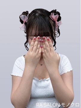 アールエーサロンモノクロ 秋葉原(RA SALON モノクロ) 【推し活ヘアセット】クラゲヘア