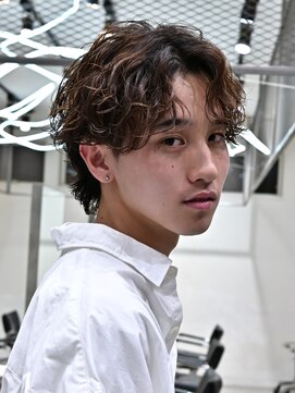 フィフス 渋谷(fifth) 2WAYマッシュ×センターパートシャドウパーマ