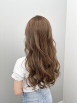 リライズ 加古川店(Re.Rize)&nbsp;ミルクティーベージュ/艶髪/髪質改善カラー【髪質改善/加古川】