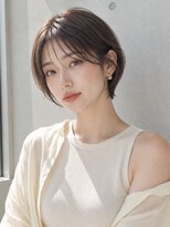 ノア 三宮店(NOA)&nbsp;【NOA】ハンサムショート｜丸みショート×シースルーバング