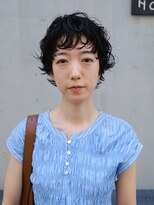 ハンク 表参道(Hank.)&nbsp;くせ毛風ニュアンスショートパーマ